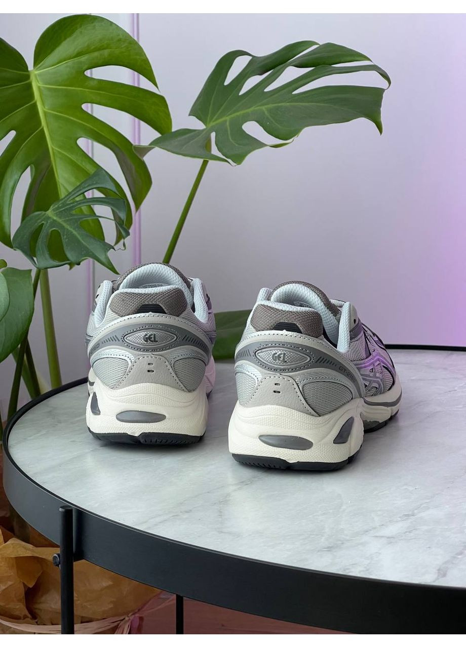 Серые демисезонные кроссовки мужские и женские asics gt-2160 gray beige | асикс gt-2160 серые бежевые No Brand