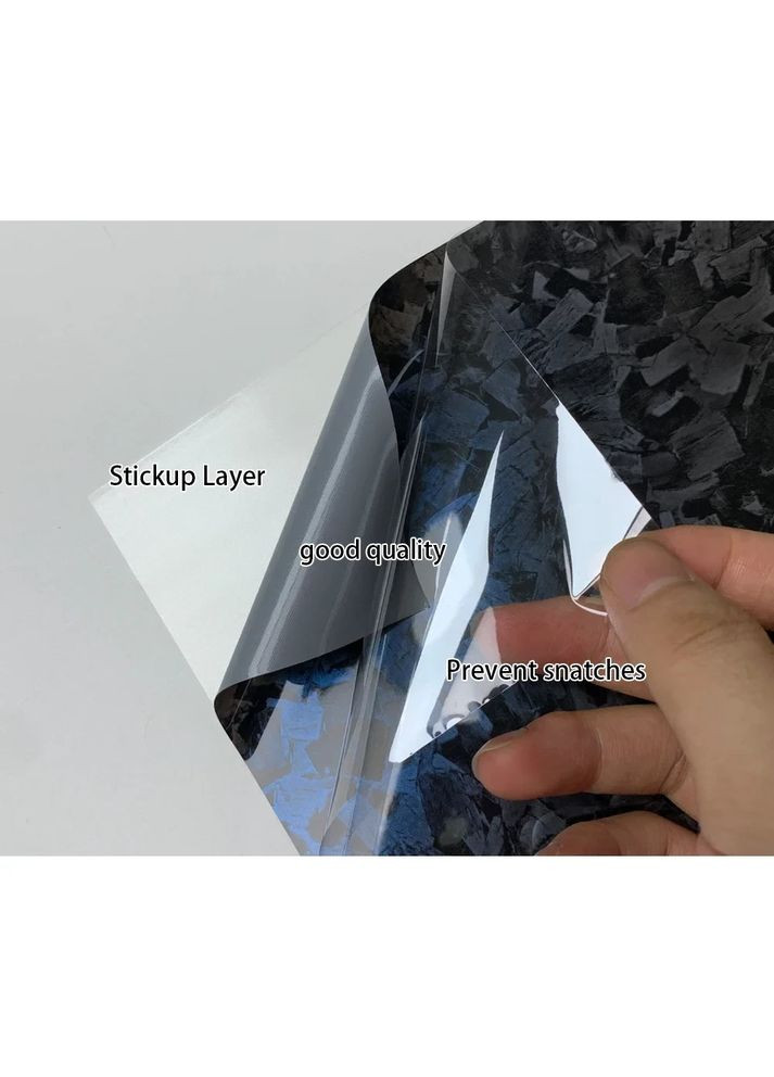 Защитная виниловая плёнка для авто 20 см длина 150 см Blue No Brand (366558860)