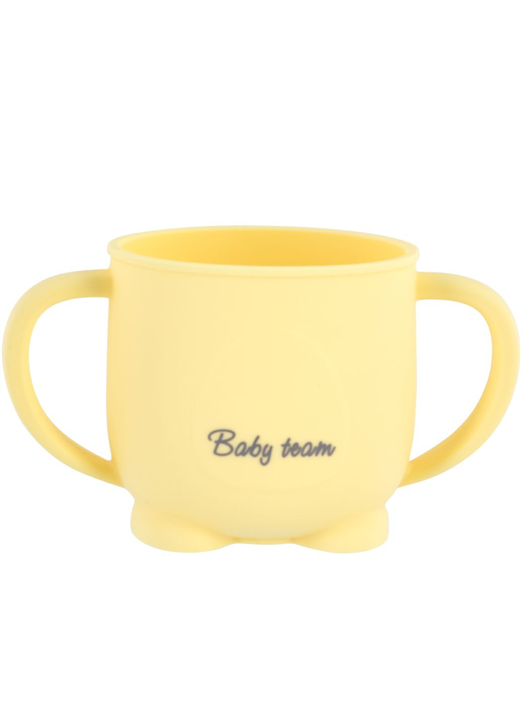 Силіконовий поїльник з трубочкою 3в1 150 мл () Baby Team 5100 (328399121)