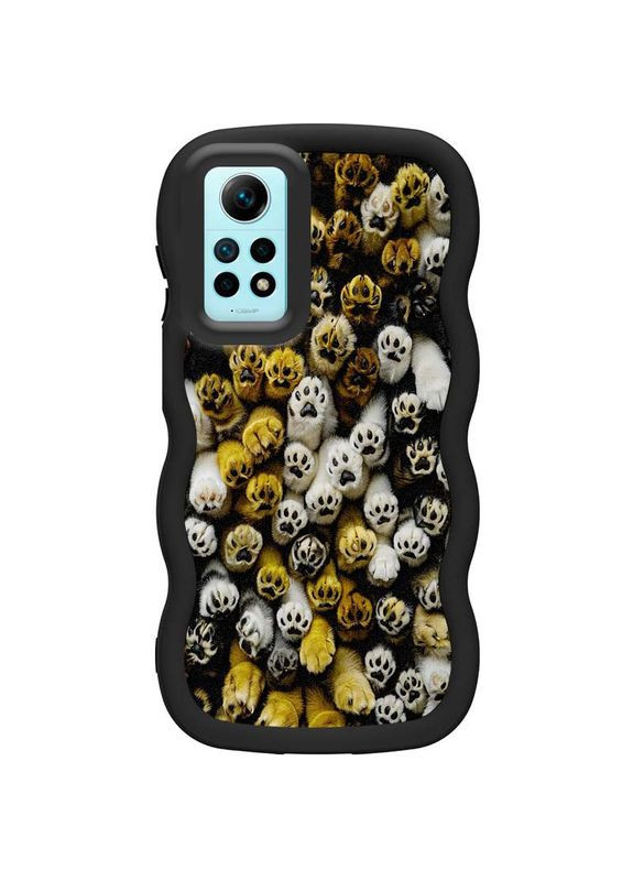 Чохол TPU Cloudy Pictures для Xiaomi Redmi Note 12 Pro 4G Paws No Brand (337179597)