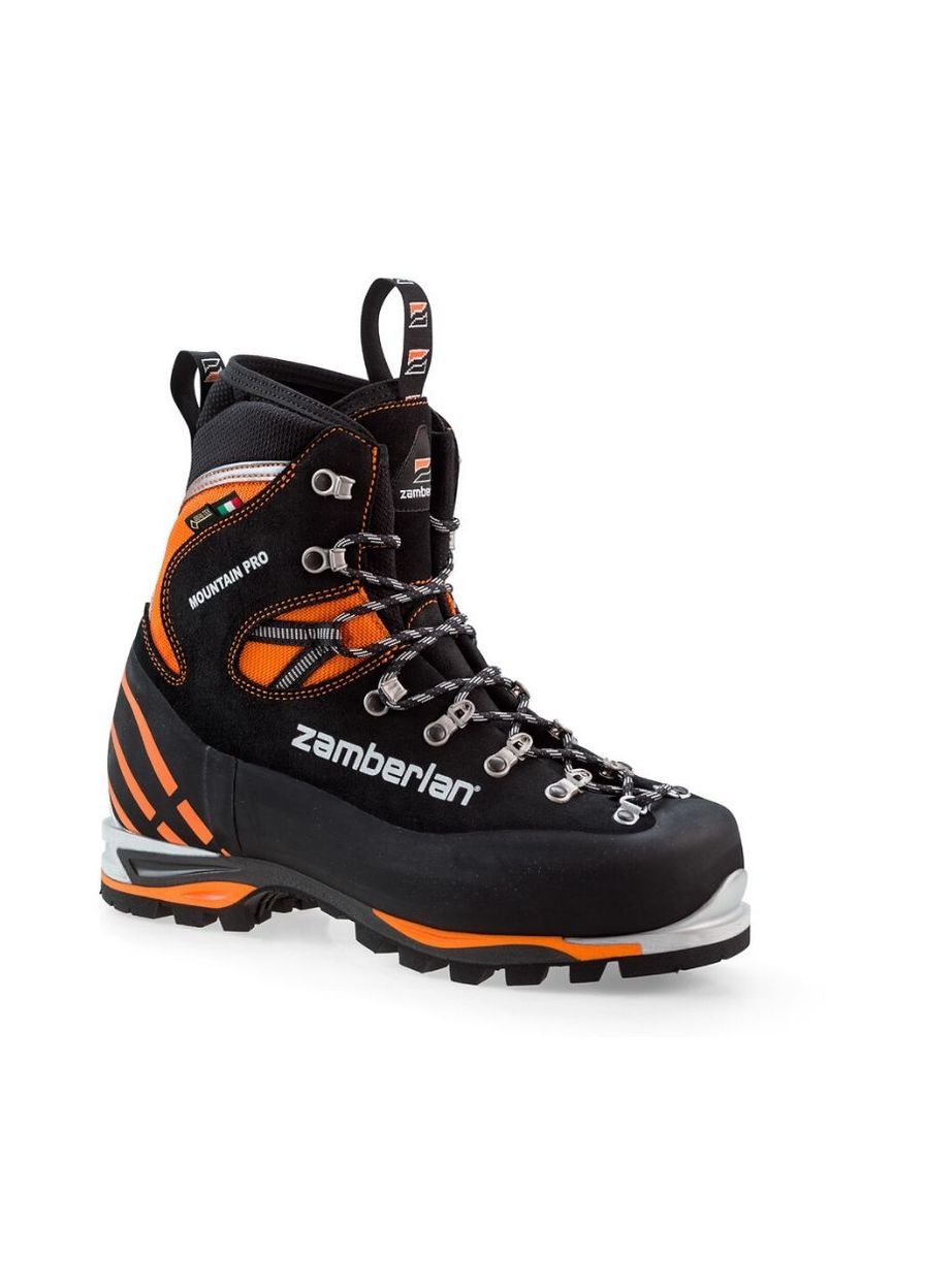 Цветные зимние ботинки 2090 mountain pro evo gtx rr черный-оранжевый Zamberlan