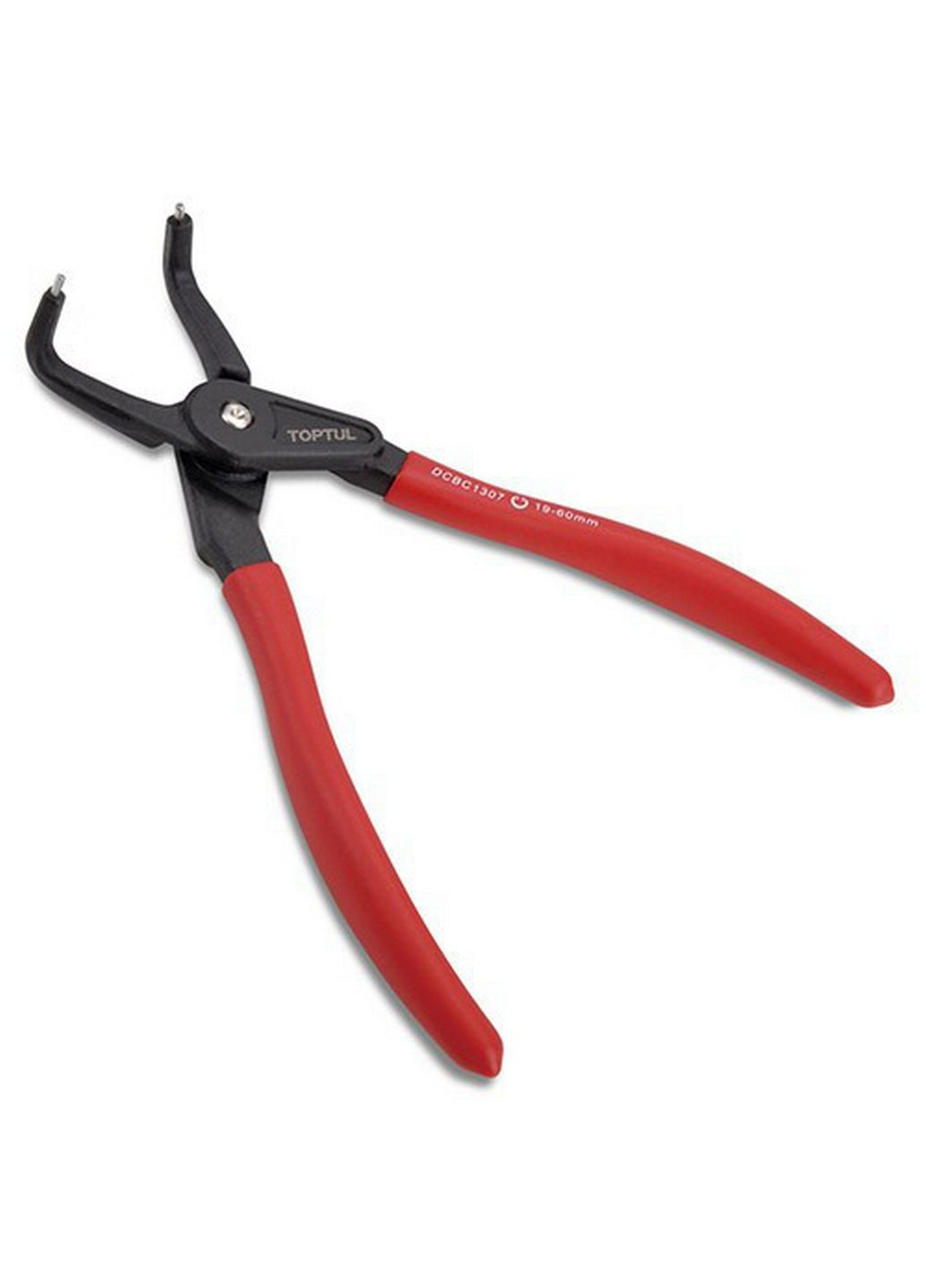 Клещи для снятия стопорных колец 7" (сжим загнутые) усиленные TOPTUL (289462090)