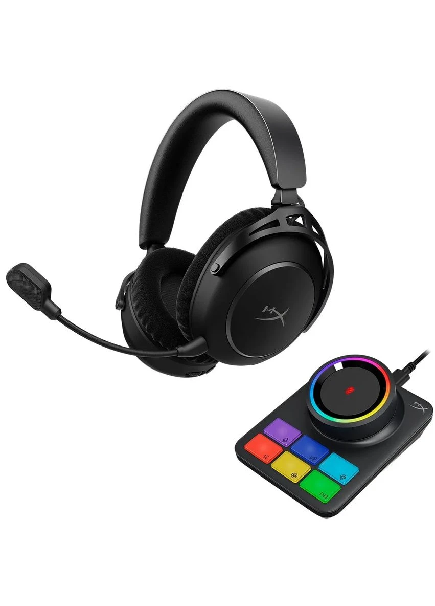 Игровая беспроводная гарнитура 53 мм черная HyperX (393514107)