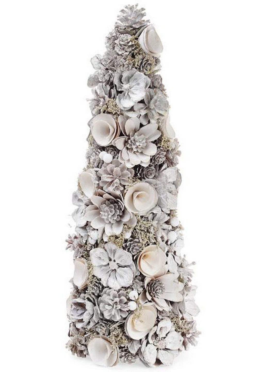 Декоративна ялинка "новорічний ліс" з натуральними шишками Bona (282594256)