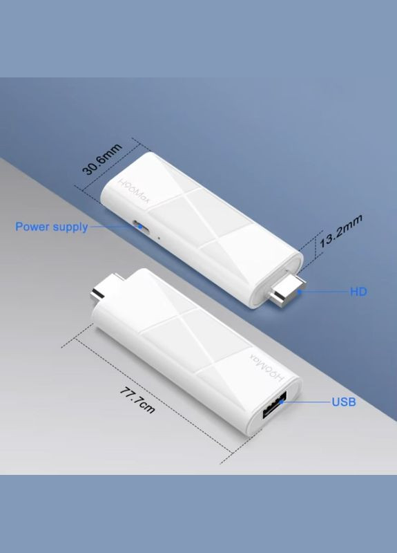 Смарт ТВ приставка стик Max RK3518 2/16 Гб Android TV 14 Smart Box Stick H96 (347642480)