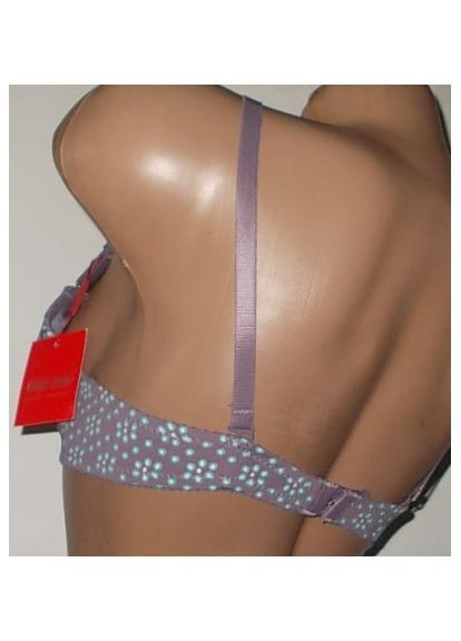 Комбінований бюстгальтер потрійний пуш-ап чашка а No Brand з кісточками