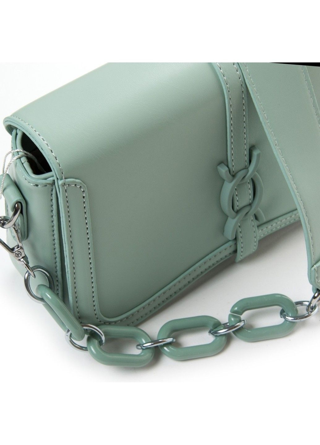 Жіноча сумочка зі шкірозамінника 22 8707 green Fashion (323581217)