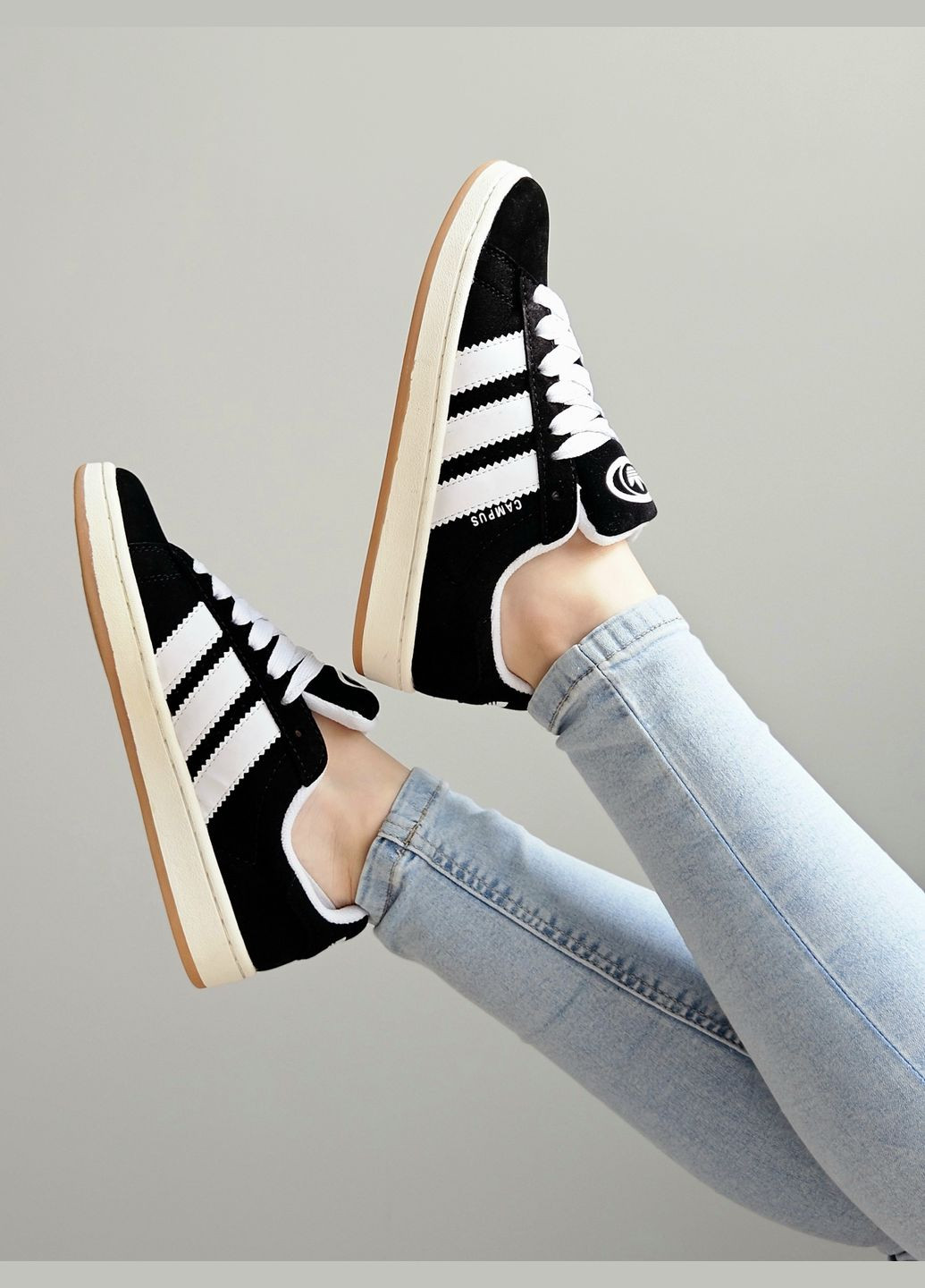 Кросівки жіночі і чоловічі Adidas Campus 00s black | Адідас Кампус чорні No Brand чорні демісезони (307397774)