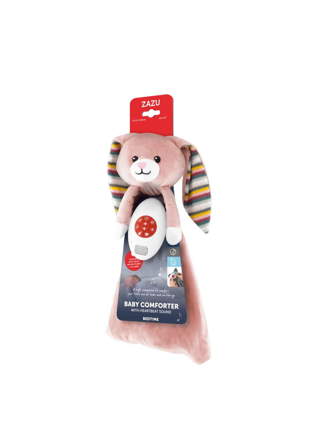 Комфортер Becky, з білим шумом та заспокійливими мелодіями, рожевий () Zazu ZA-BECKY-01 (328447114)