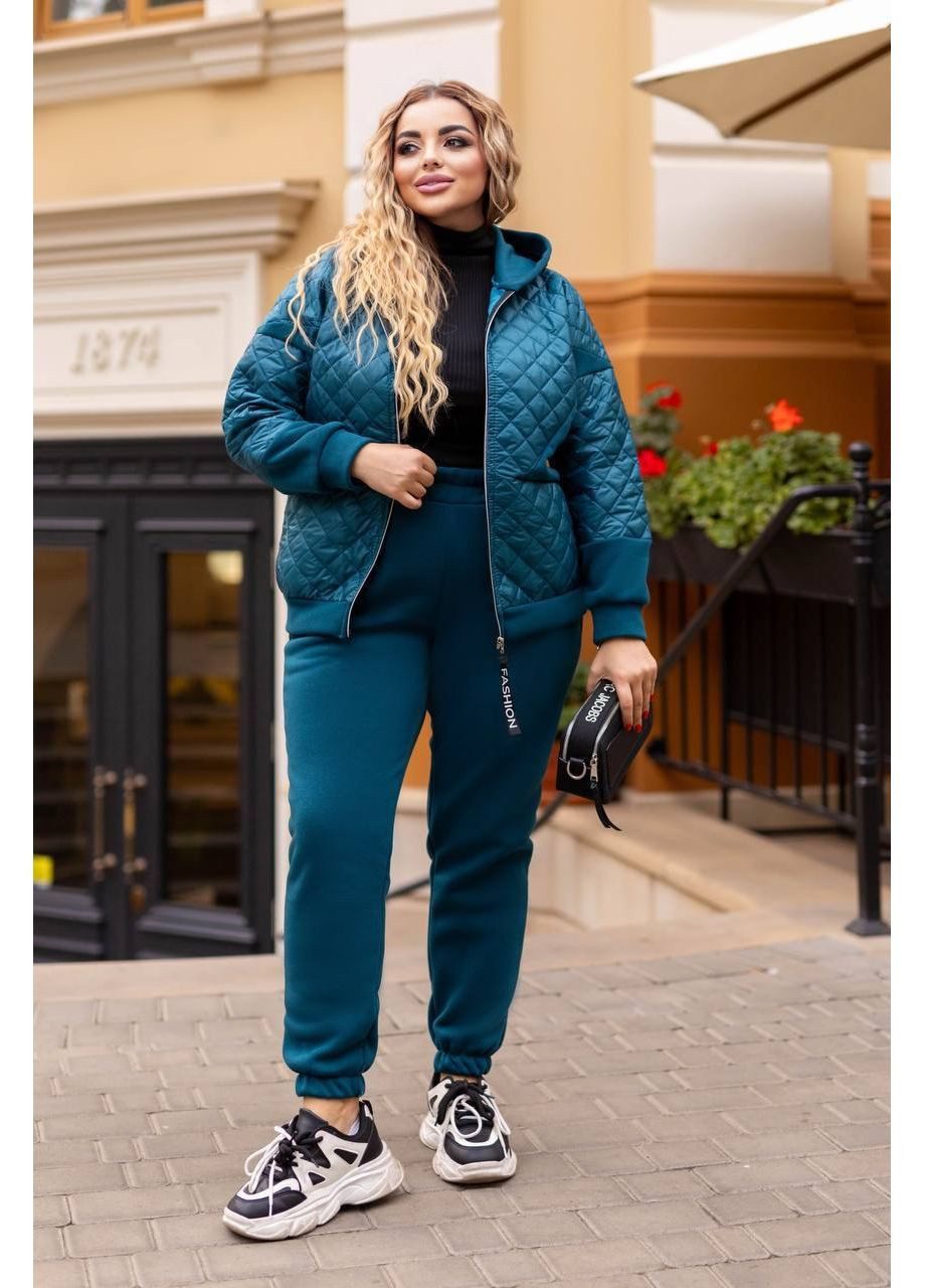 Теплый костюм (бомбер+штаны) Fashion (355339743)