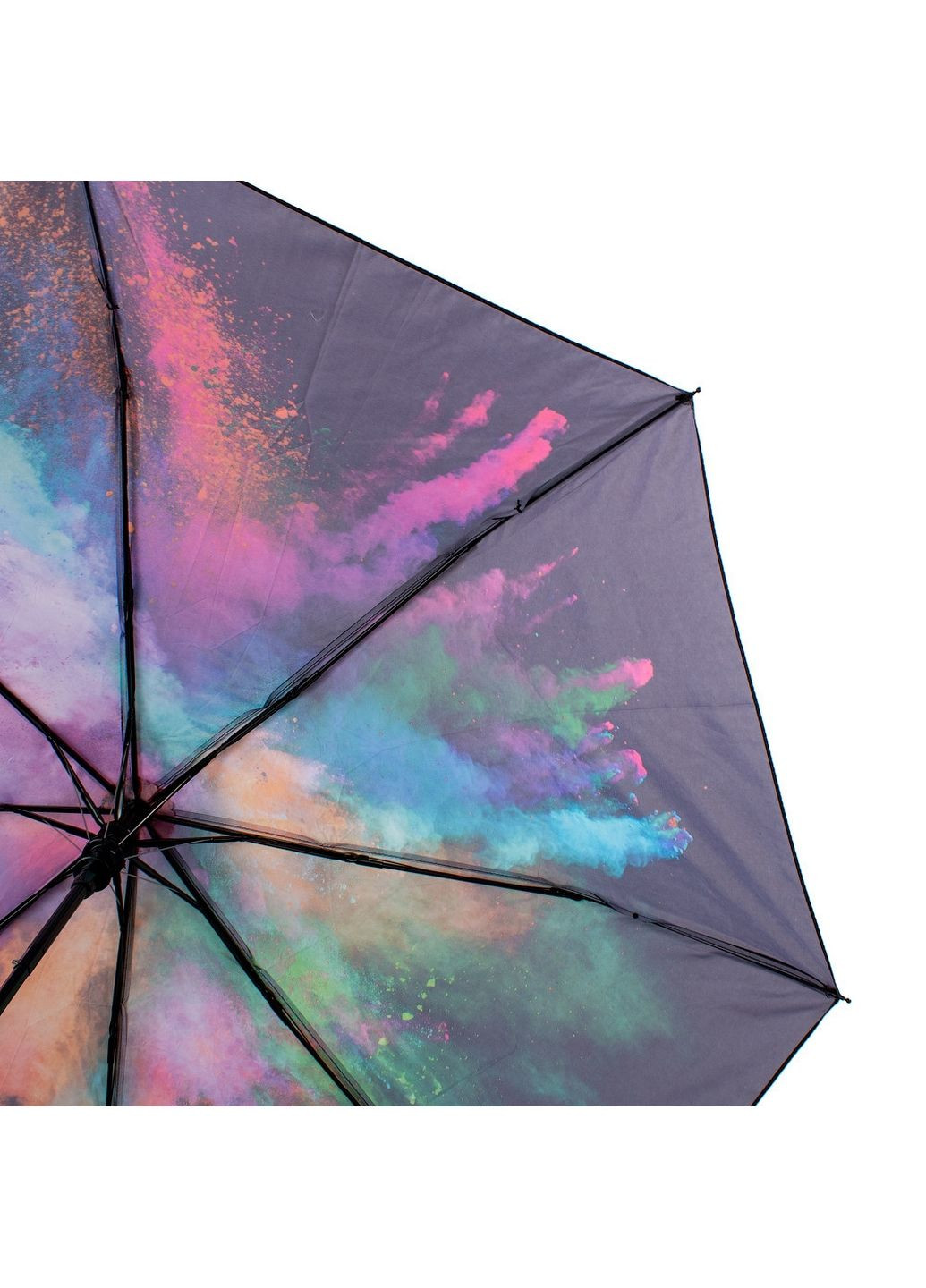 Жіноча складна парасолька напівавтомат 95см Happy Rain (288048967)