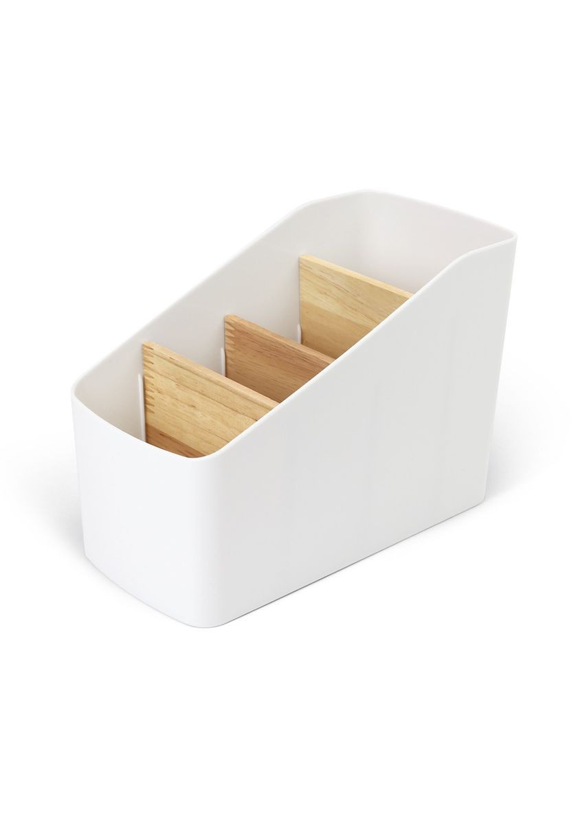 Органайзер для мелочей MVM FH-01 с деревом (FH-01 WHITE/WOOD) МВМ (365280854)