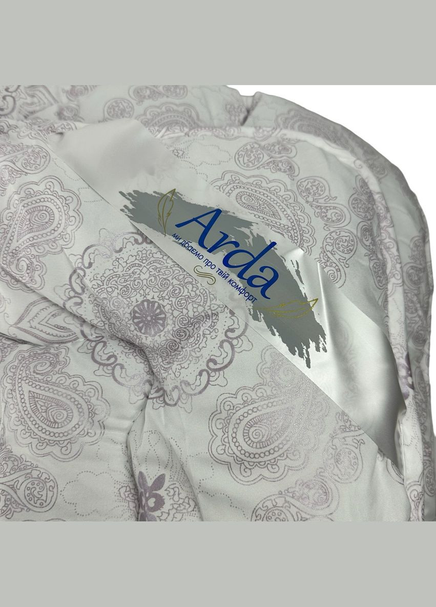 Одеяло евро закрытое Узор 20373 195х215 см сиреневое Arda (364108496)