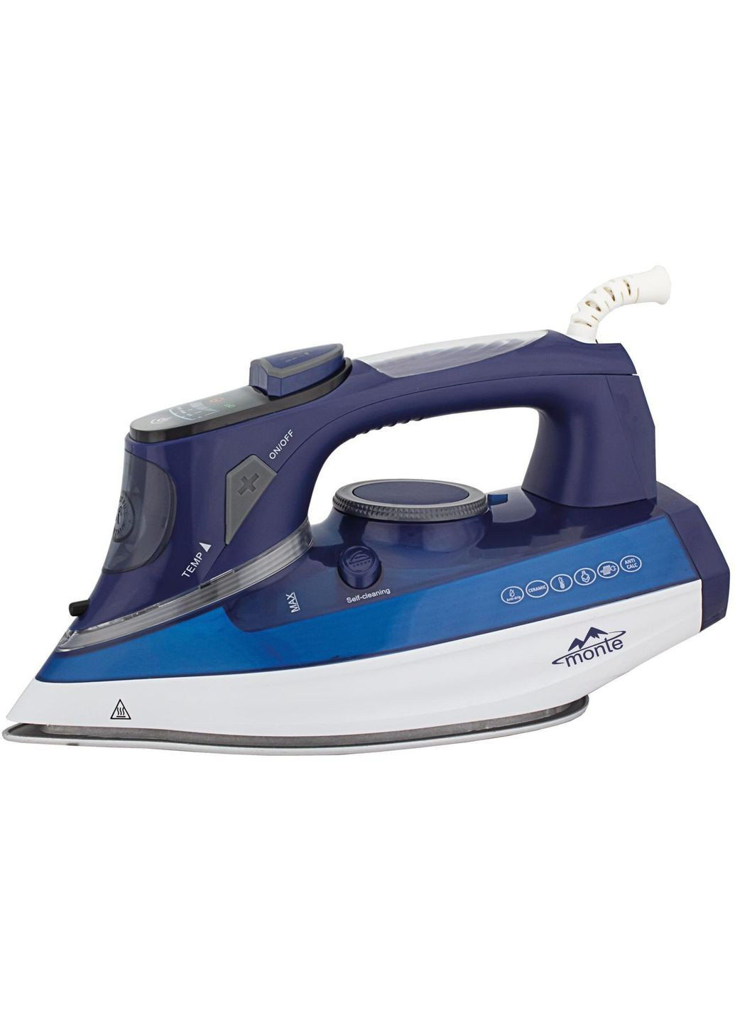 Утюг с керамической подошвой (MT-1521) Monte (357206707)