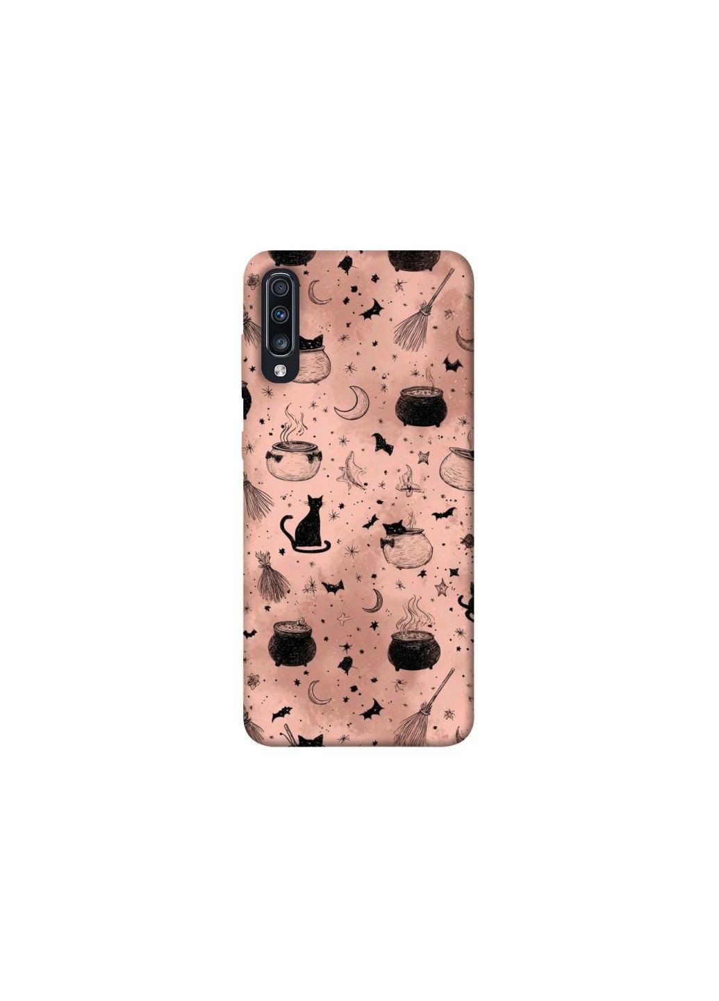 Чехол на Samsung Galaxy A70 (A705F) Halloween Style ver.2 Frontalka (361329977)