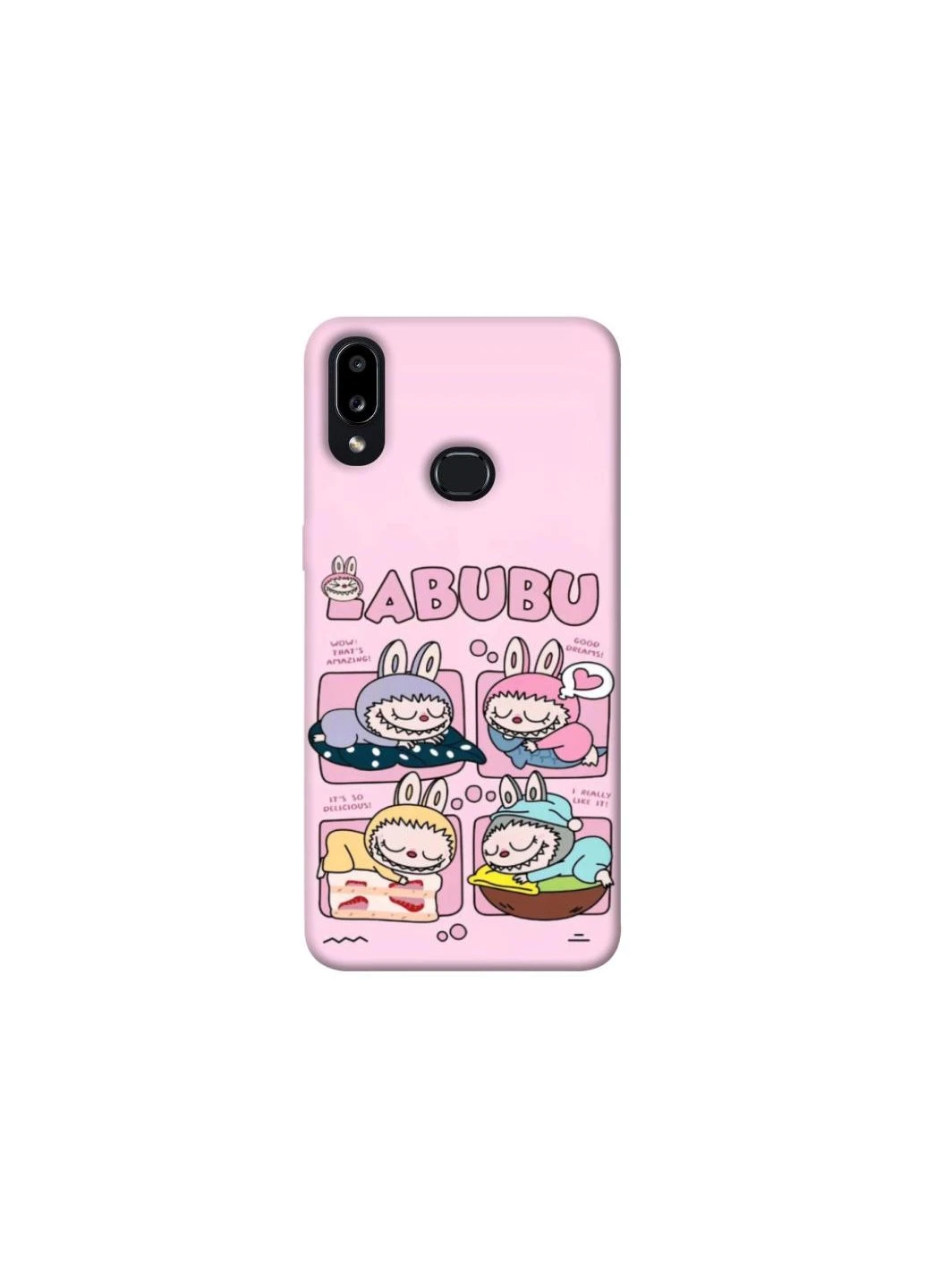 Чехол на Samsung Galaxy A10s Labubu Dreams Collage Frontalka (352211656)