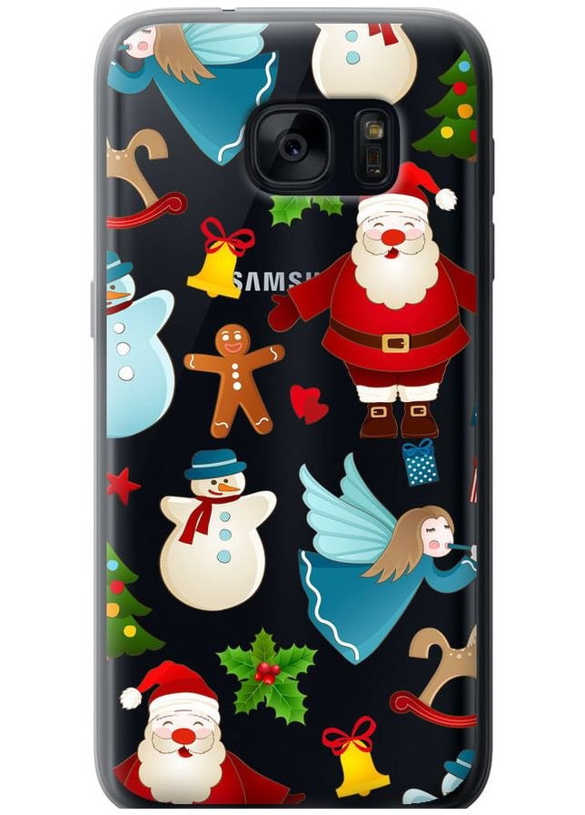 Силіконовий чохол 'Новорічний 1' для Endorphone Samsung Galaxy S7 G930F (315499852)