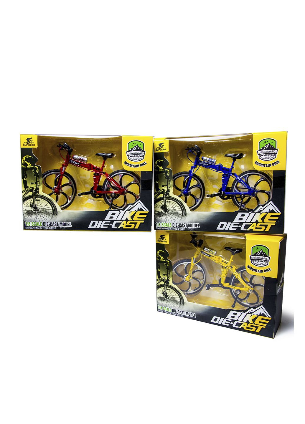 Дитяча іграшка - Пальчиковий велосипед колір різнокольоровий CB-00283372 No Brand (352540291)