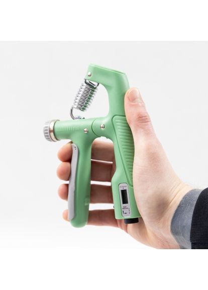 Эспандер кистевой пружинный со счетчиком и регулируемой нагрузкой 10-100кг (MS 4219) OSPORT (370709385)