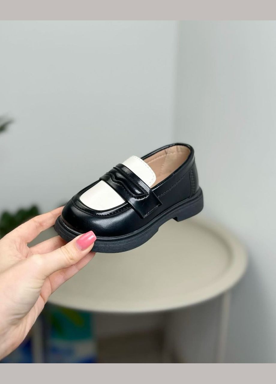 Туфлі дитячі класичні чорні 1268 No Brand (314923312)