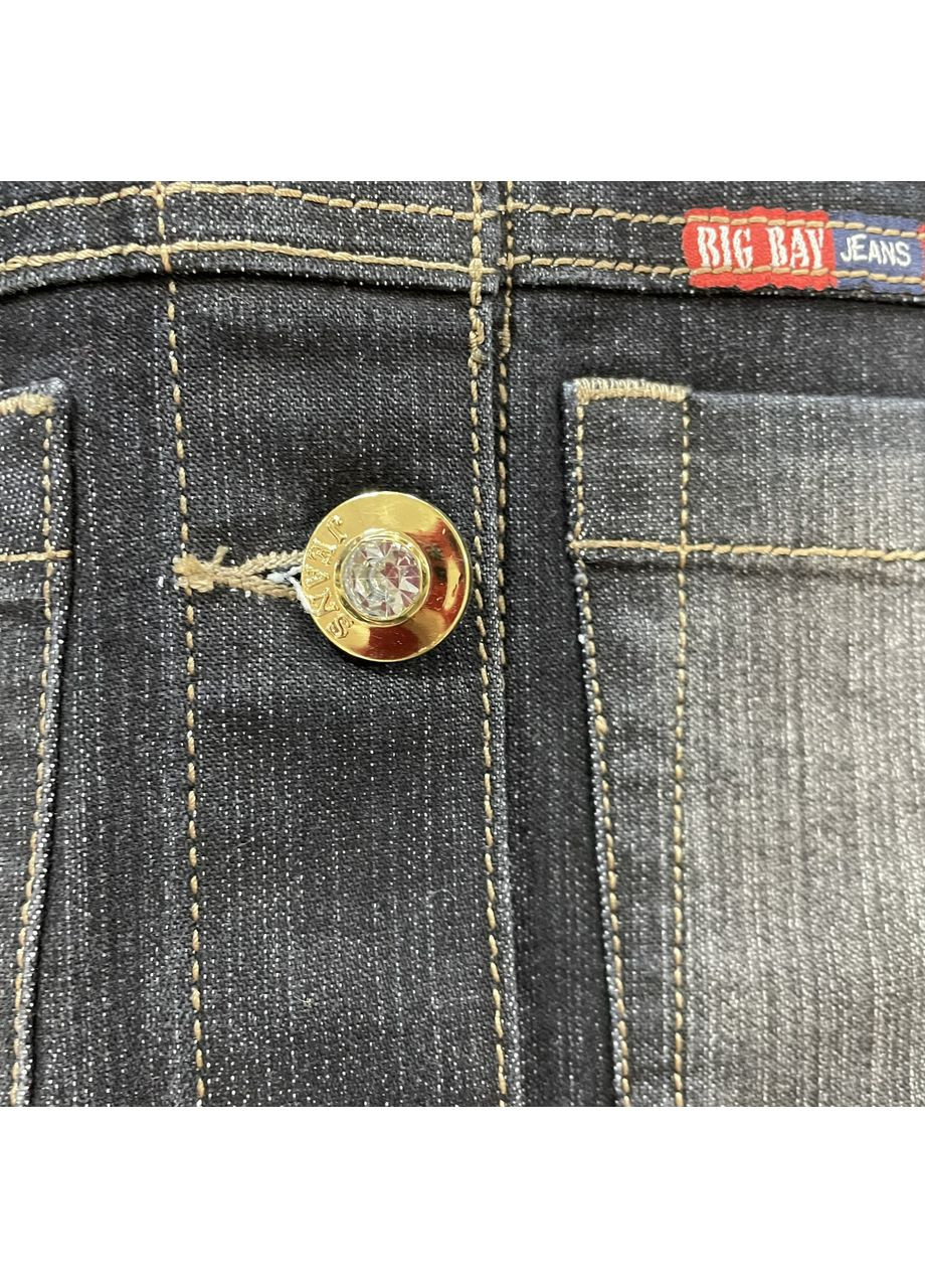 Черная куртка женская джинсовая пиджак коттон s черная No Brand