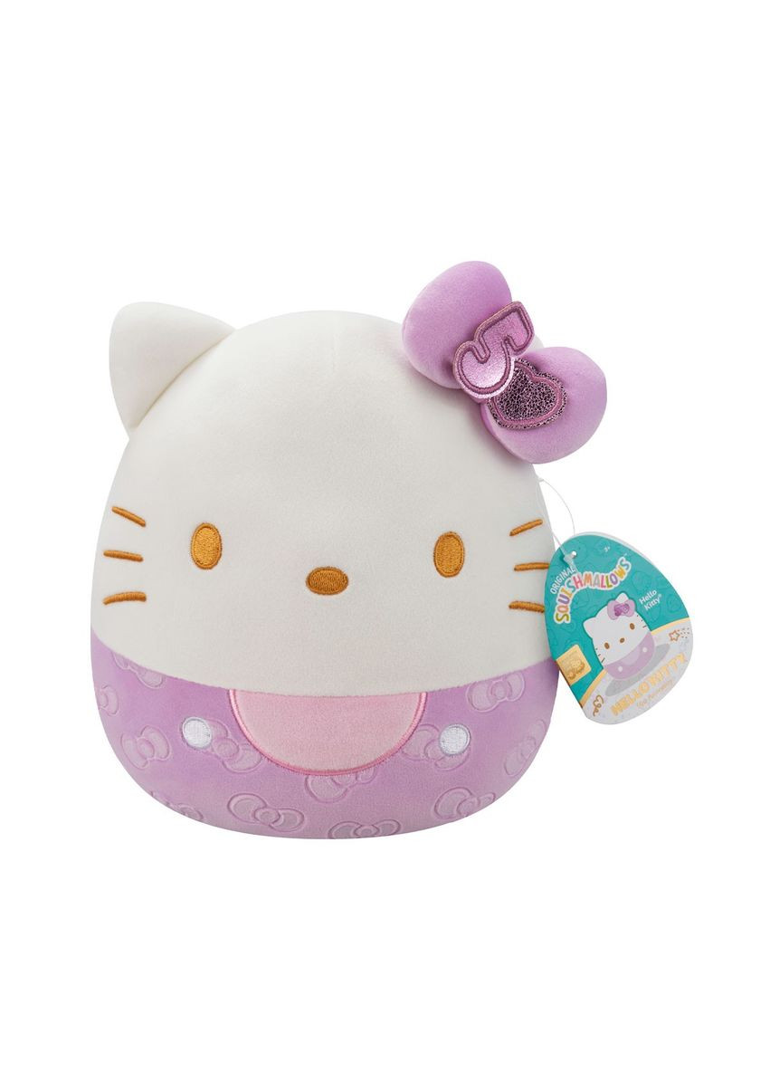 М'яка іграшка ХЕЛОУ КІТТІ В ПУРПУРОВОМУ (20 cm) Squishmallows (314984204)