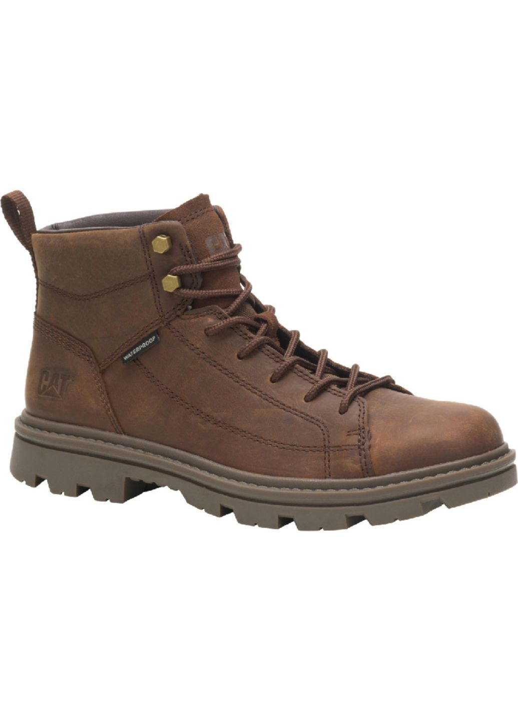 Коричневые осенние ботинки Caterpillar