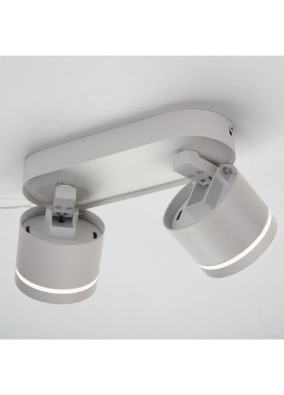 Накладний поворотний світильник ML418-2 під лампу білий Ardero (365651038)