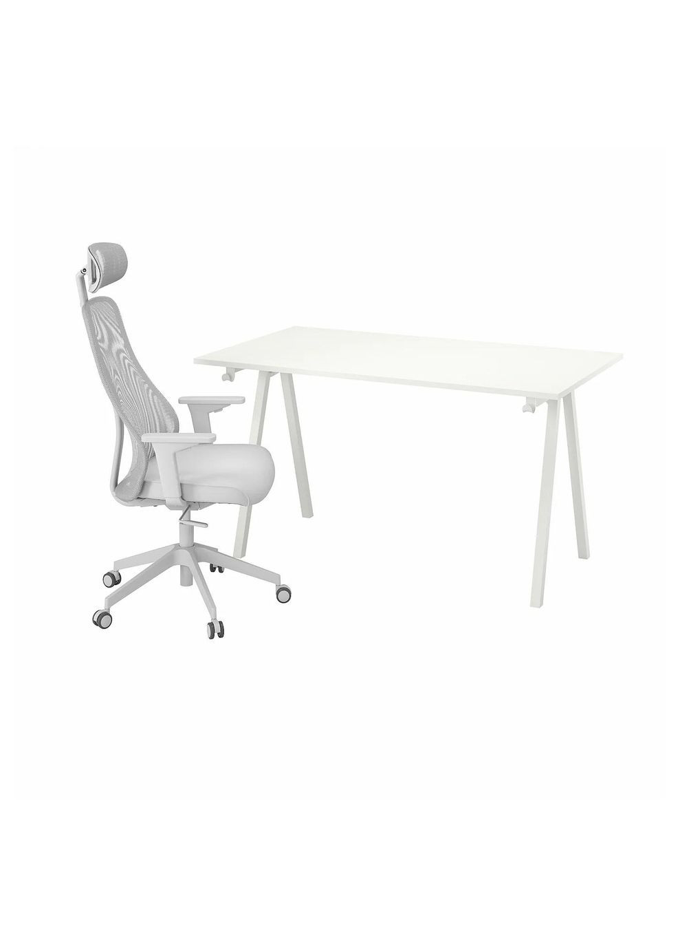 Письмовий стіл і стілець ІКЕА TROTTEN / MATCHSPEL (s49537759) IKEA (278406913)