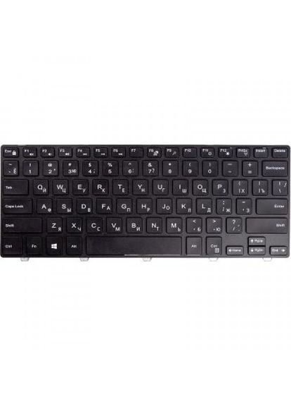 Клавіатура ноутбука (KB310734) Dell inspiron 14 3000/3441 черн/черн (275092633)