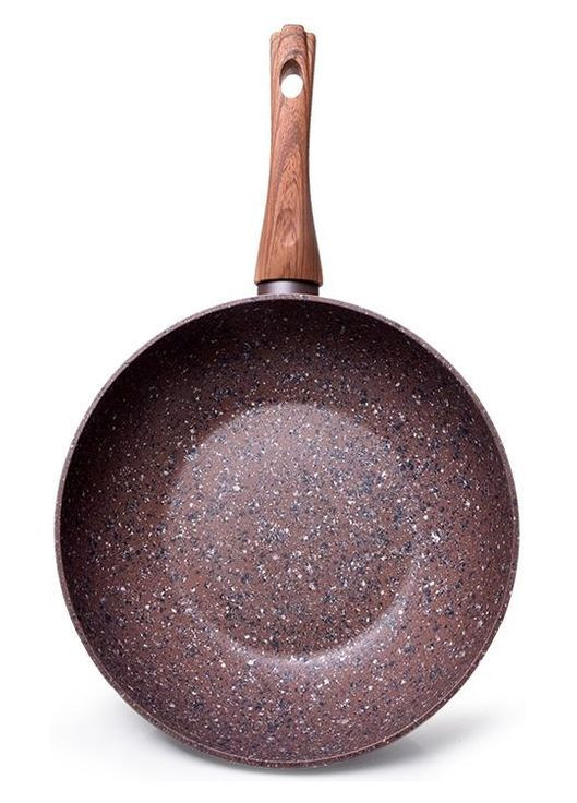 Сковорода-вок Magic Brown Ø24см з антипригарним покриттям Fissman (372292785)