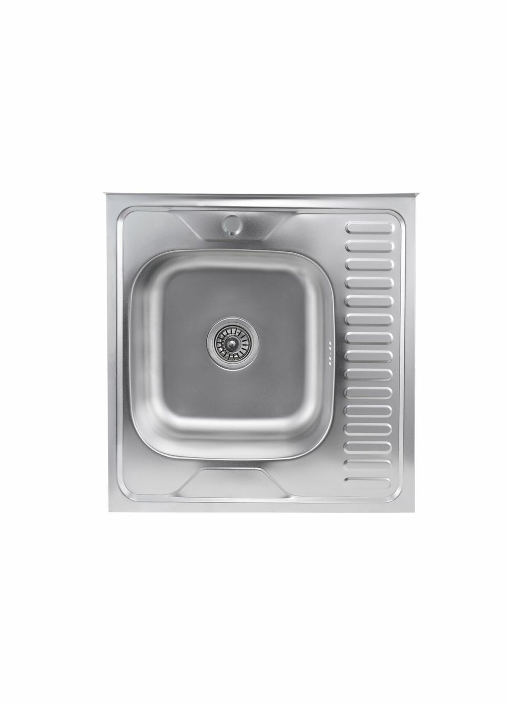 Кухонна мийка з нержавіючої сталі САТИН 6060 L (0,7/160 мм) Valeso (336936516)