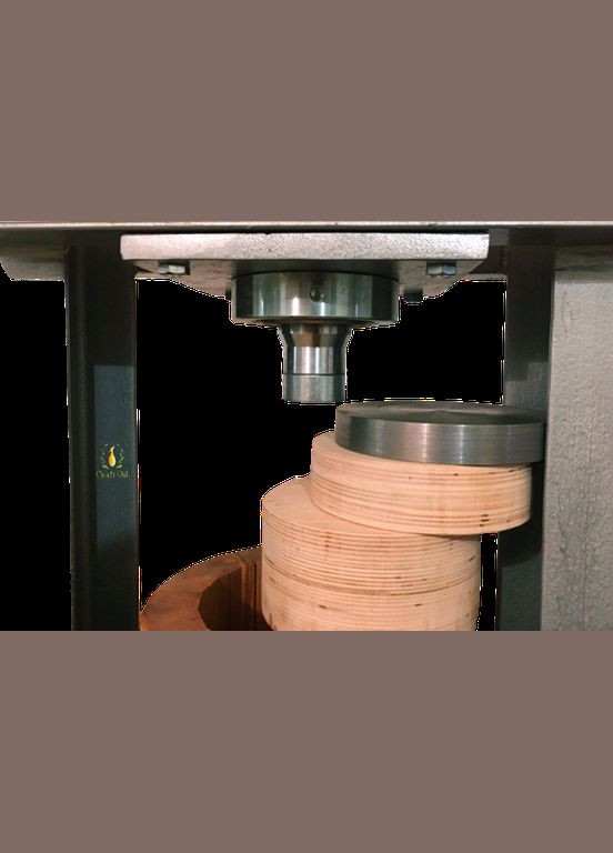 Гідравлічний маслопрес 20 тонн швелер 0.51.5л холодного віджиму з капролоновою бочкою CraftOil (311669047)