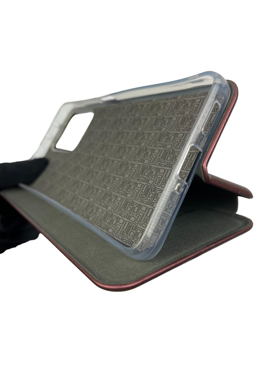 Чехол-книжка для Poco X5 Pro 5G с подставкой на сяоми поко х5 про 5г бордовая gd1 Xiaomi (366020462)