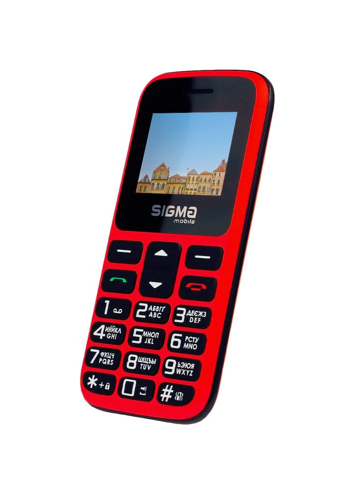 Мобільний телефон Comfort 50 HIT2020 Red (4827798120958) Sigma (306718200)