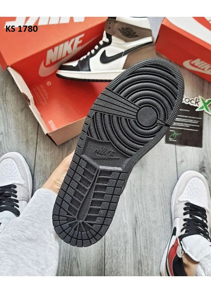 Цветные демисезонные кроссовки мужские nike air jordan 1 retro high og найк аир джордан No Brand