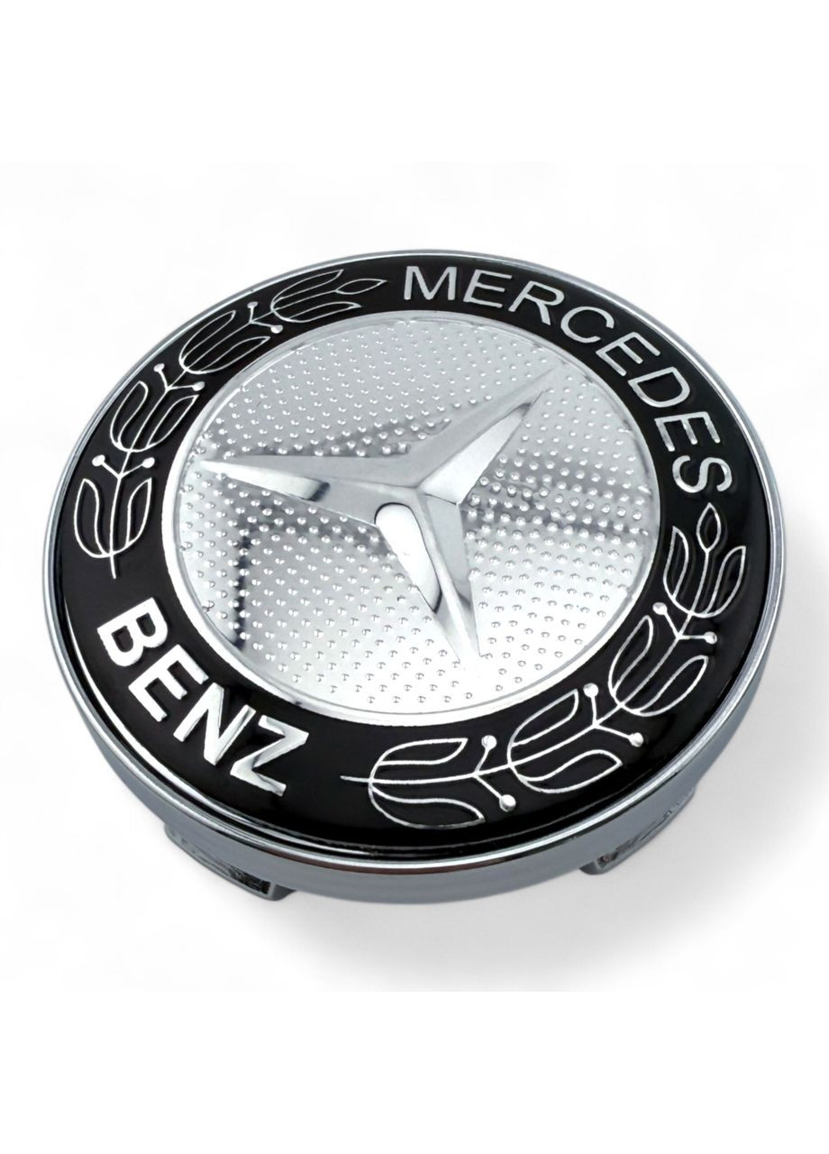 Ковпачок в диски Мерседес заглушка для дисків Mercedes 60/56 мм. Срібний (1 шт.) Mercedes-Benz (354698329)