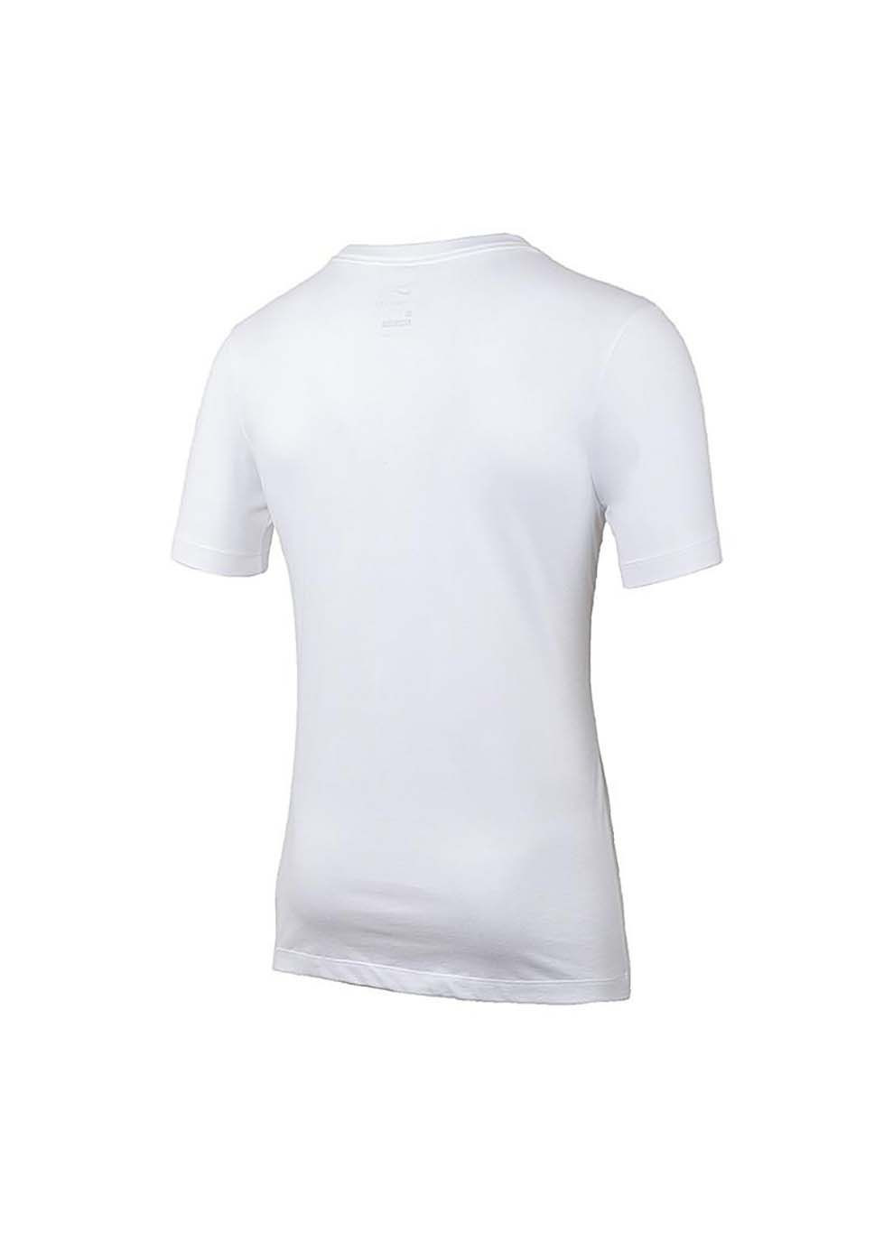 Белая мужская футболка u nk df tee hbr белый Nike