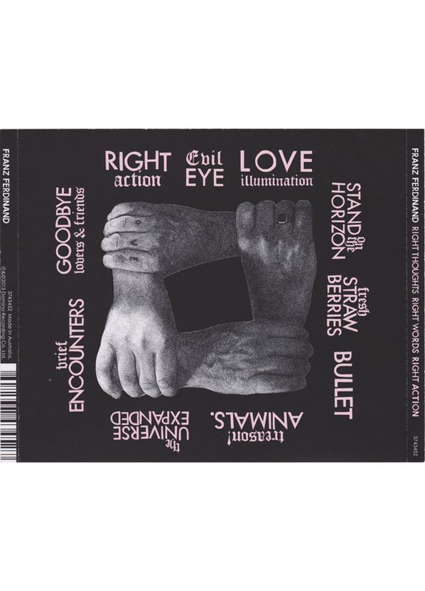 Музыкальный CD диск Franz Ferdinand – Right Thoughts, Right Words, Right Action (Фирменный) Domino (371926893)