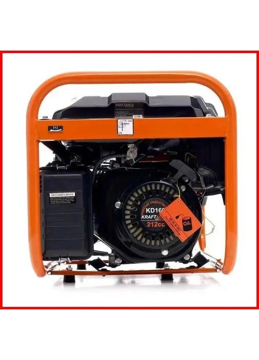 Бензиновий генератор Kraft&Dele KD160 3.5 кВт з AVR для дому Kraft & Dele (393706910)