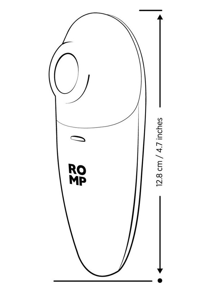 Вакуумний стимулятор для клітора Switch X, жіночий масажер, інтимний пульсатор, пристрій для насолоди Romp (346133239)