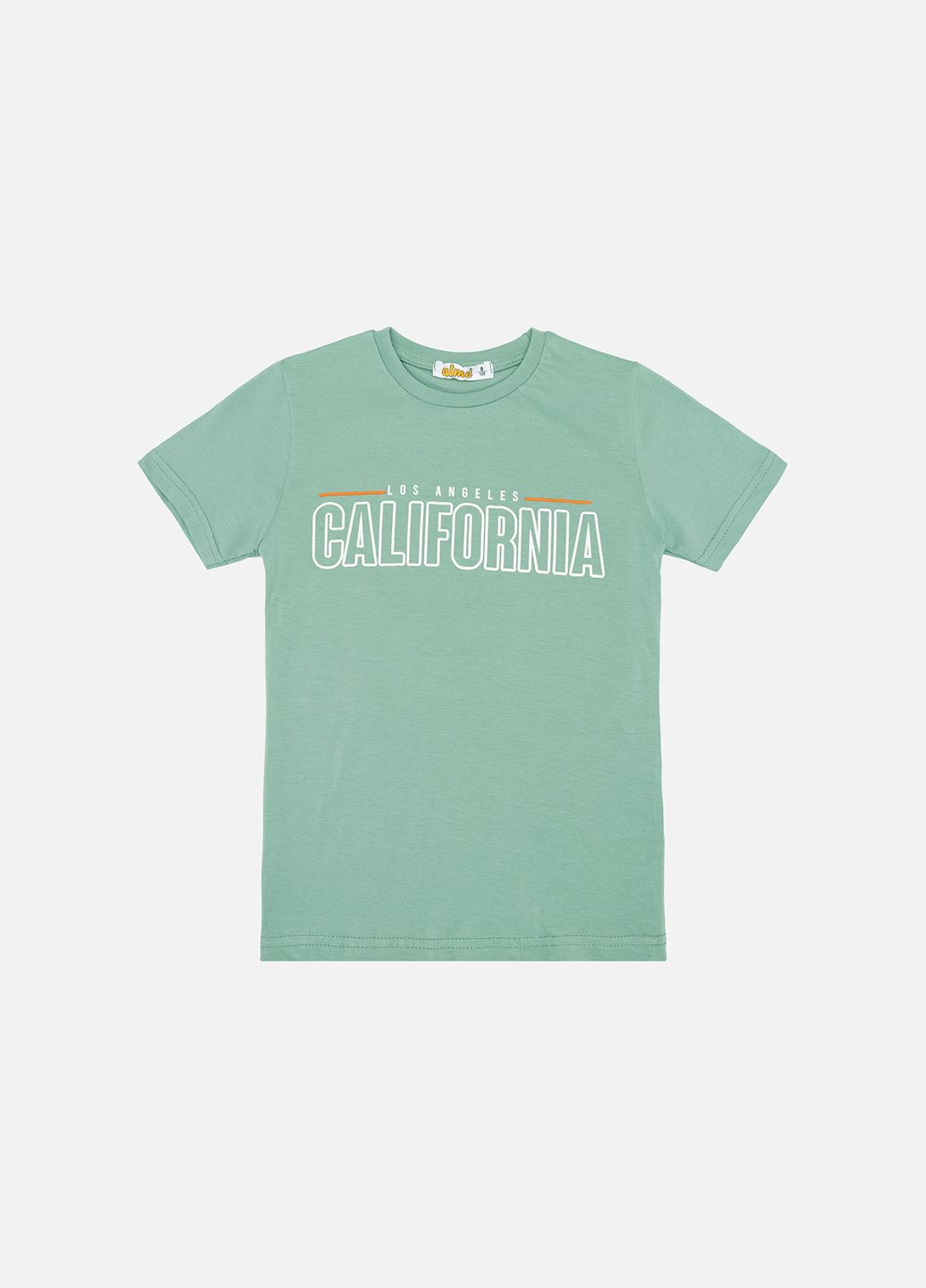 Оливкова літня футболка з коротким рукавом для хлопчика колір оливковий цб-00246155 No Brand