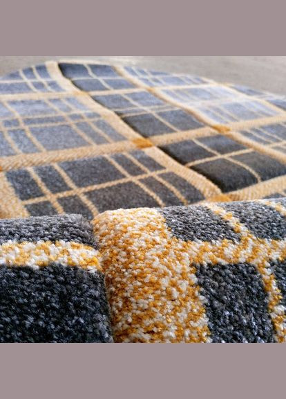 Килим 0.7х1.1 рельєфний Туреччина Konfetti Carpet 0396 (300096914)