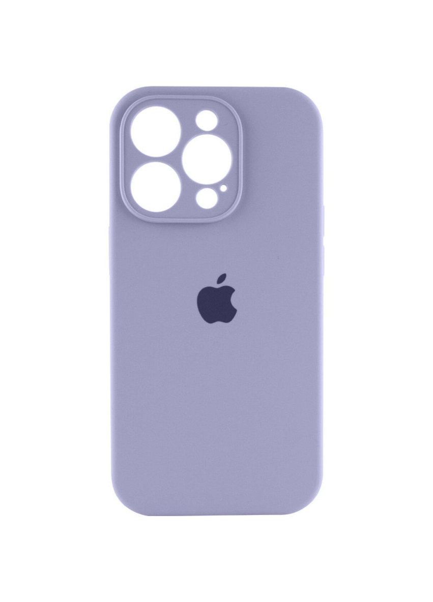 Силіконовий чохол з закритою камерою для iPhone 16 Pro Max Lavender Grey No Brand (306549205)