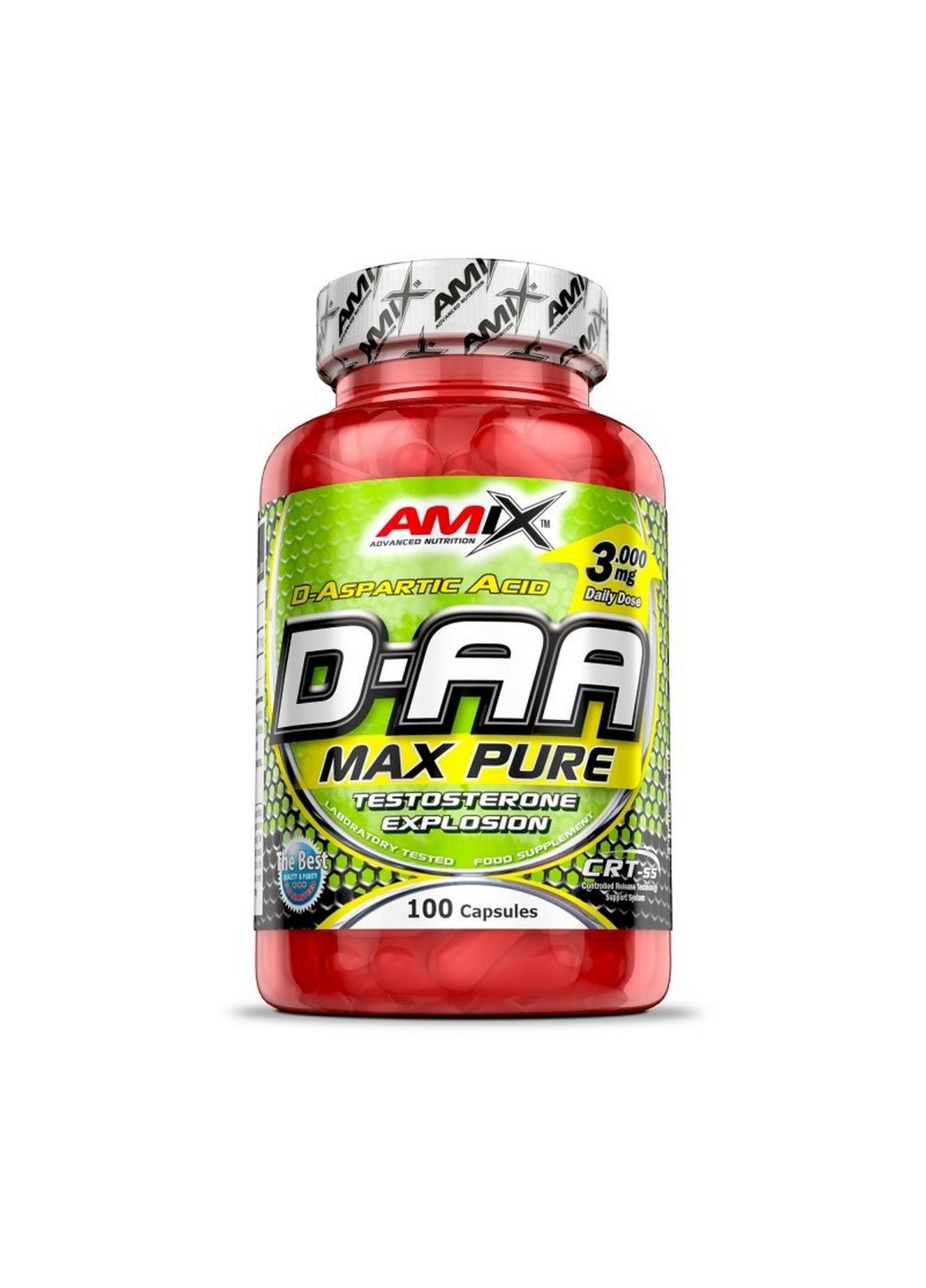 Стимулятор тестостерону Nutrition D-AA, 100 капсул Amix Nutrition (293483362)