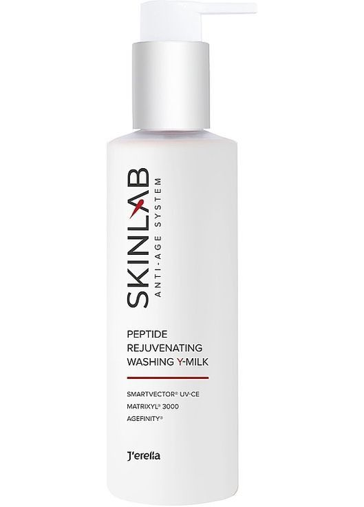 Пептидное омолаживающее молочко для умывания Skin Lab Peptide Rejuvenating Washing Y-Milk 200ml (1393605-22574568) J'erelia (368612975)