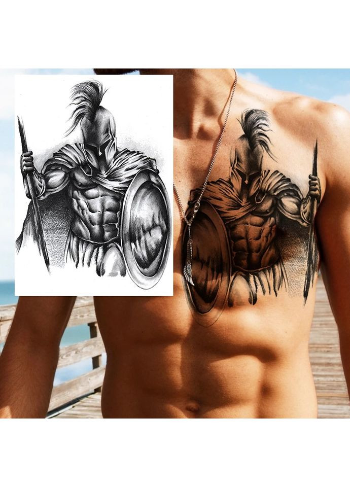 Тимчасове тату 8 Спартанців 8 тимчасових татуювань Tattoo (366891001)