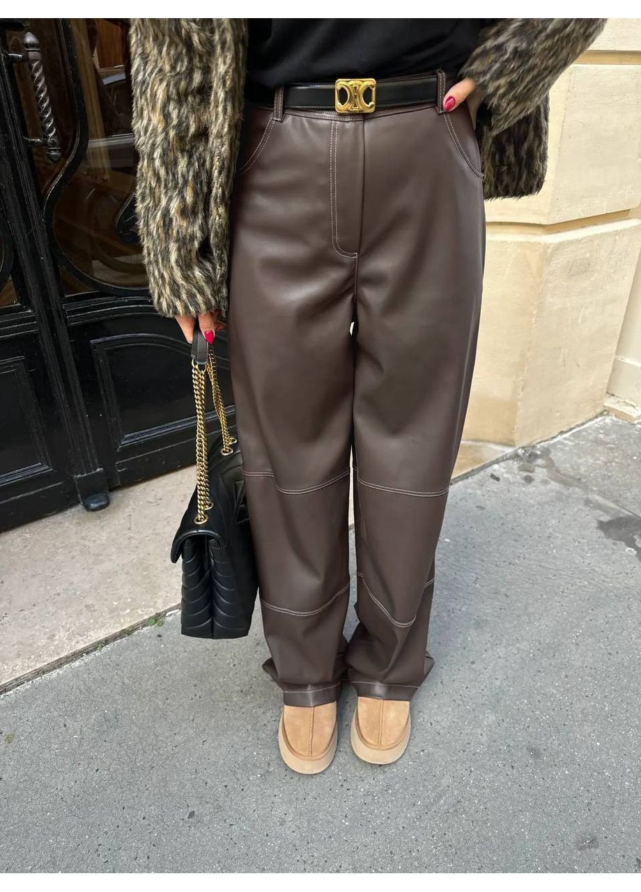 Жіночі штани з еко-шкіри Osoblyva (362916320)