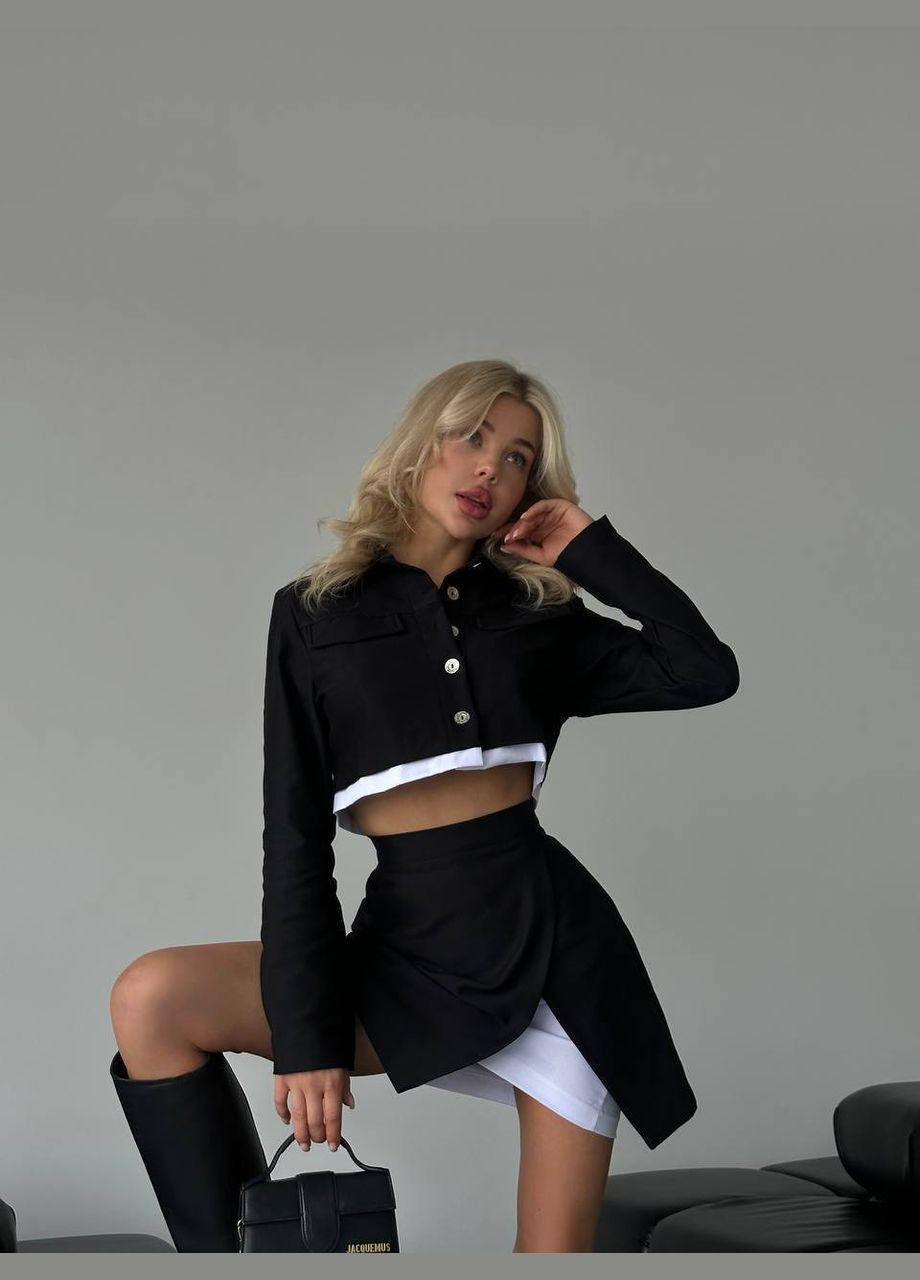 ХИТ СЕЗОНА! Женский костюм из турецкого джинса queensleep_7km 309 (348141853)