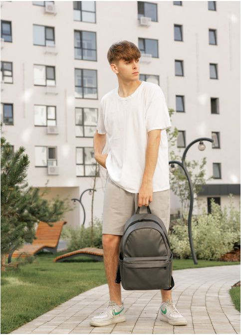 Мужской рюкзак с отделением под ноутбук Графит (3930281346) Sambag (361244956)